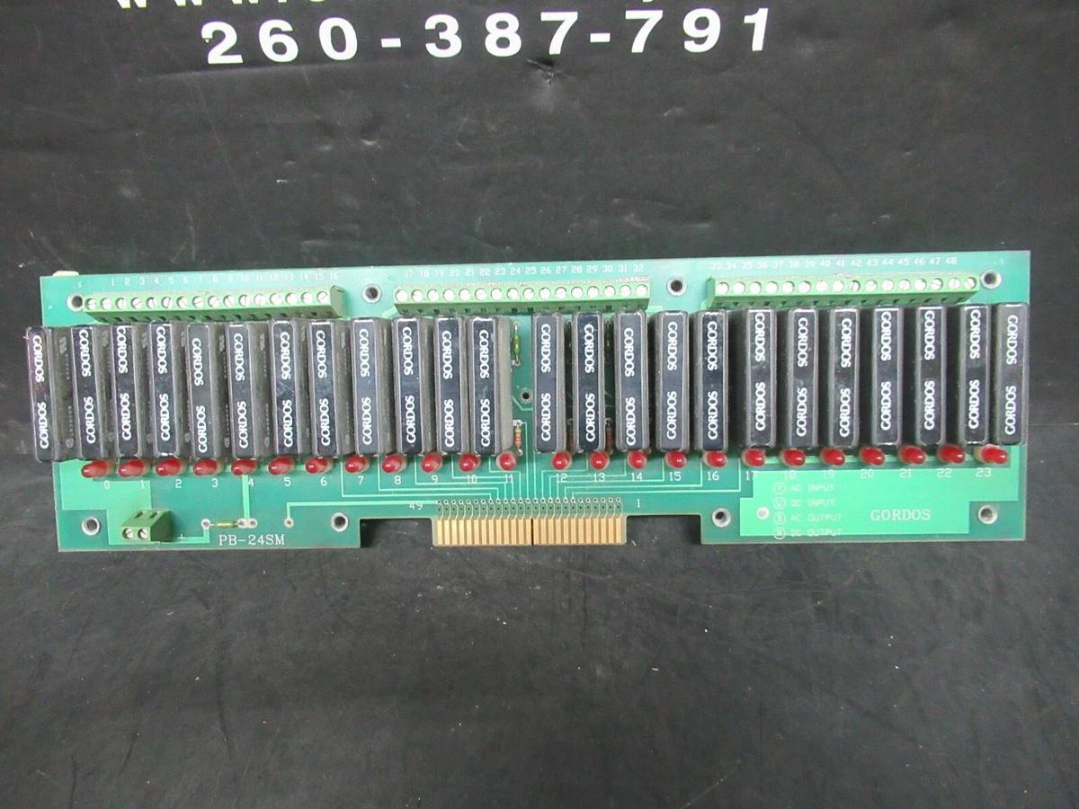 Used CROUZET DIGITAL I/O RELAR CIRCUIT BOARD PB-24SM **WARRANTY INCLUDED**