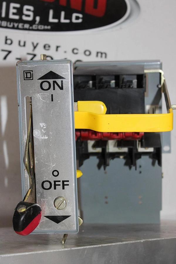 Used SQUARE D MODEL 5 MCC SWITCH 3-POLE **WARRANTY INLCLUDED**
