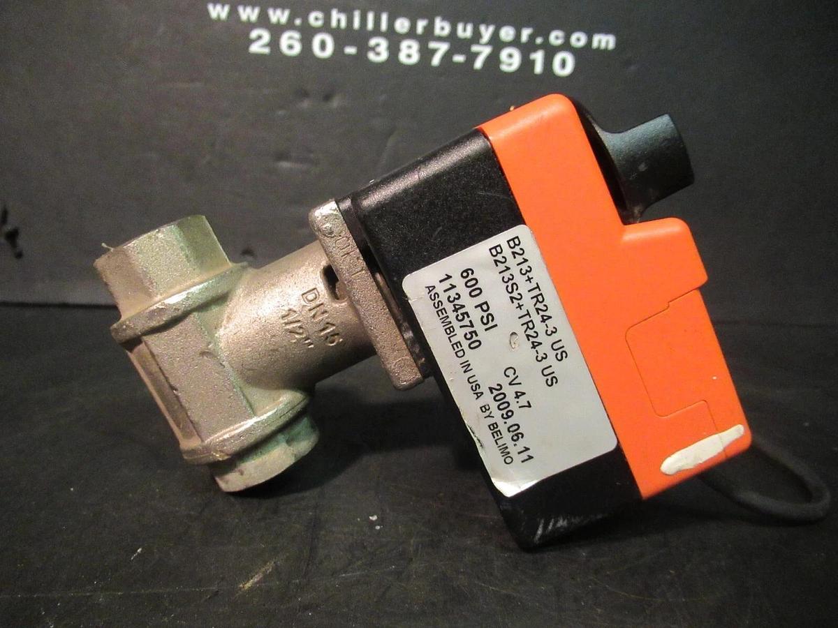 Used BELIMO FLOATING NON-SPRING RETURN ACTUATOR TR24-3 24 VAC 1 WATT 600 PSI