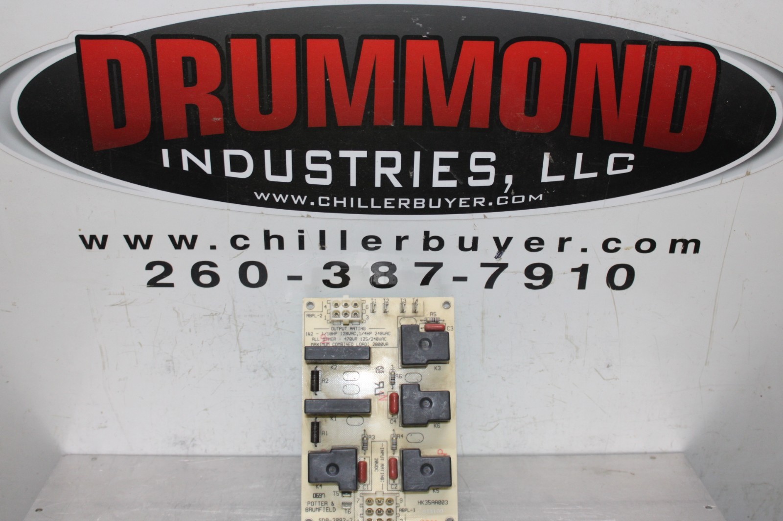 Used POTTER & BRUMFIELD RELAY CIRCUIT BOARD SDA-2082-2 HK35AA003 **WARRANTY**