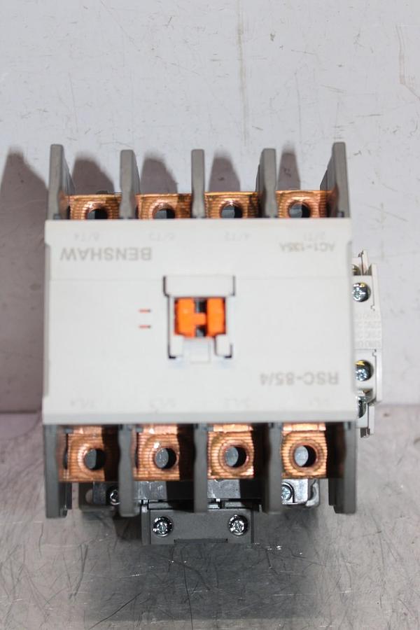 Used BENSHAW CONTACTOR RSC-85/4 135 AMP 600 VAC 50 HP NEMA 3 COIL: 120V *WARRANTY*