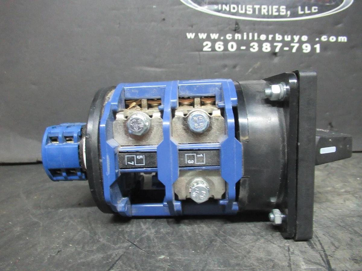 Used KRAUS + NAIMER C125-6 + CAD-11 GENERAL PURPOSE ROTARY CAM SWITCH 600 VAC 150 AMP