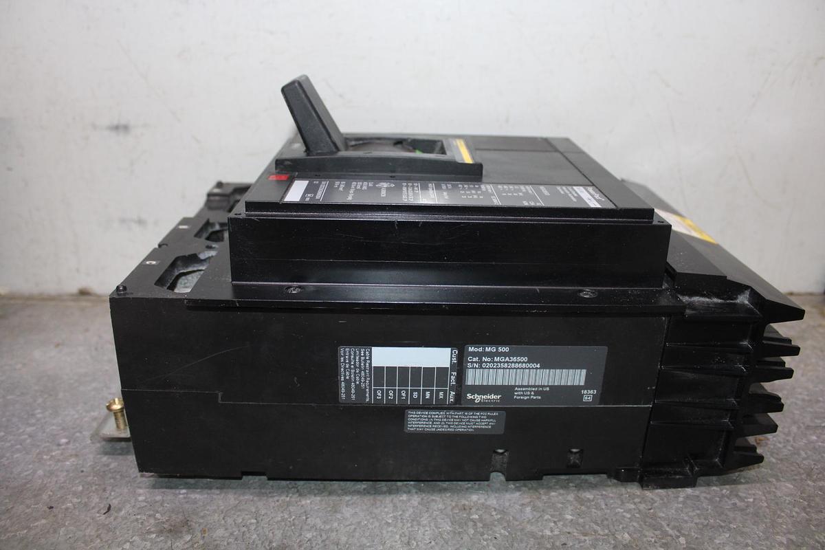 Used SQUARE D I-LINE CIRCUIT BREAKER FC34030 SERIES 3 30 AMP 480 VAC 3-POLE