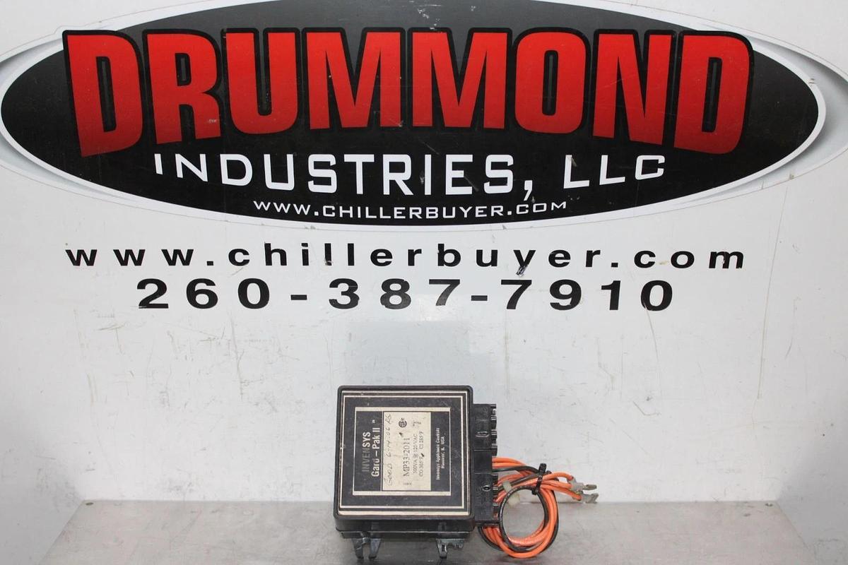 Used INVENSYS GARD-PAK II MP33-2011 300 VA @ 120 VAC ELECTRIC MOTOR PROTECTOR