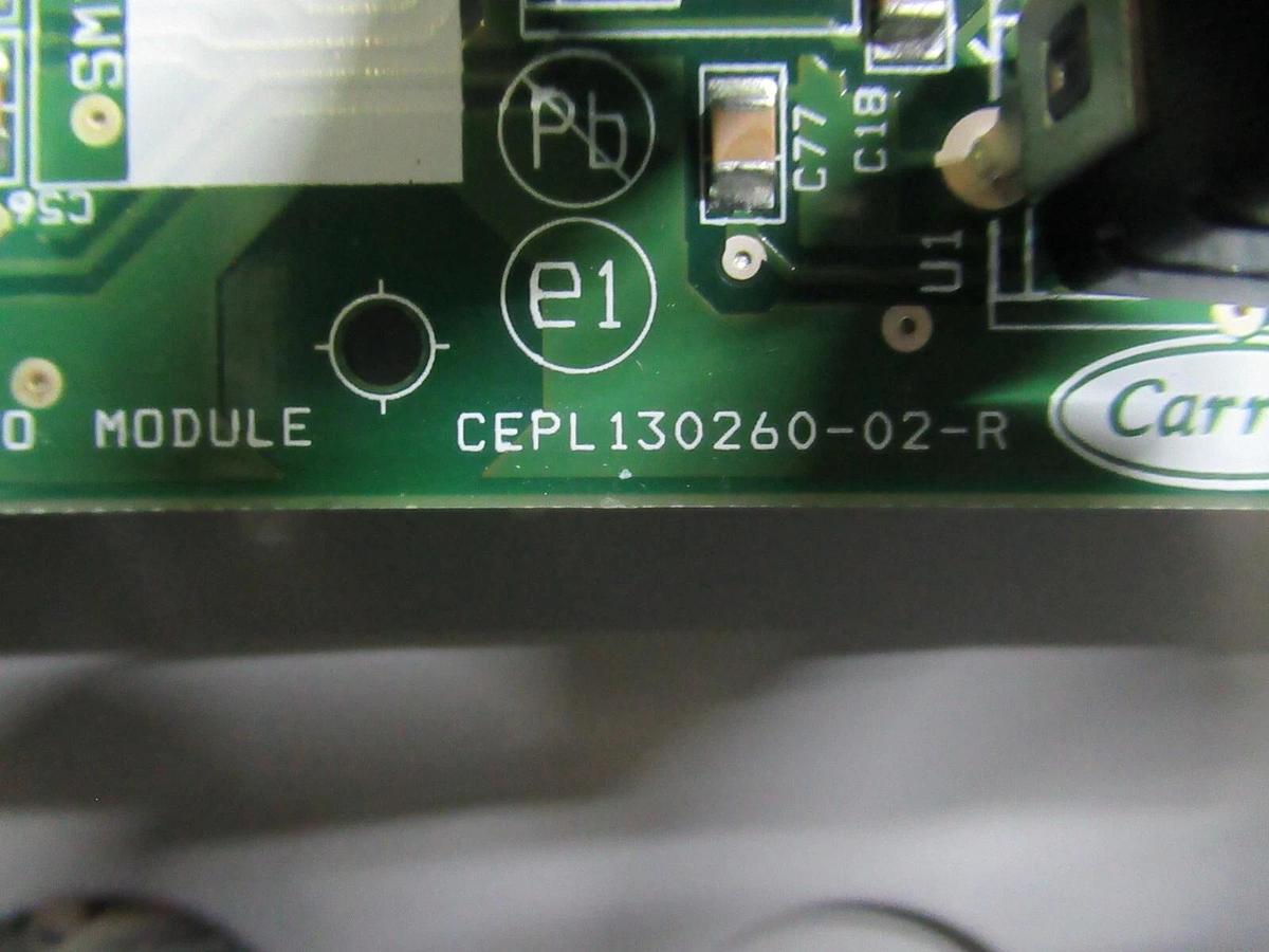 Used CARRIER COMFORT NETWORK CHILLER HMI 19XR04031501-32XR CESR131435-02.1.002