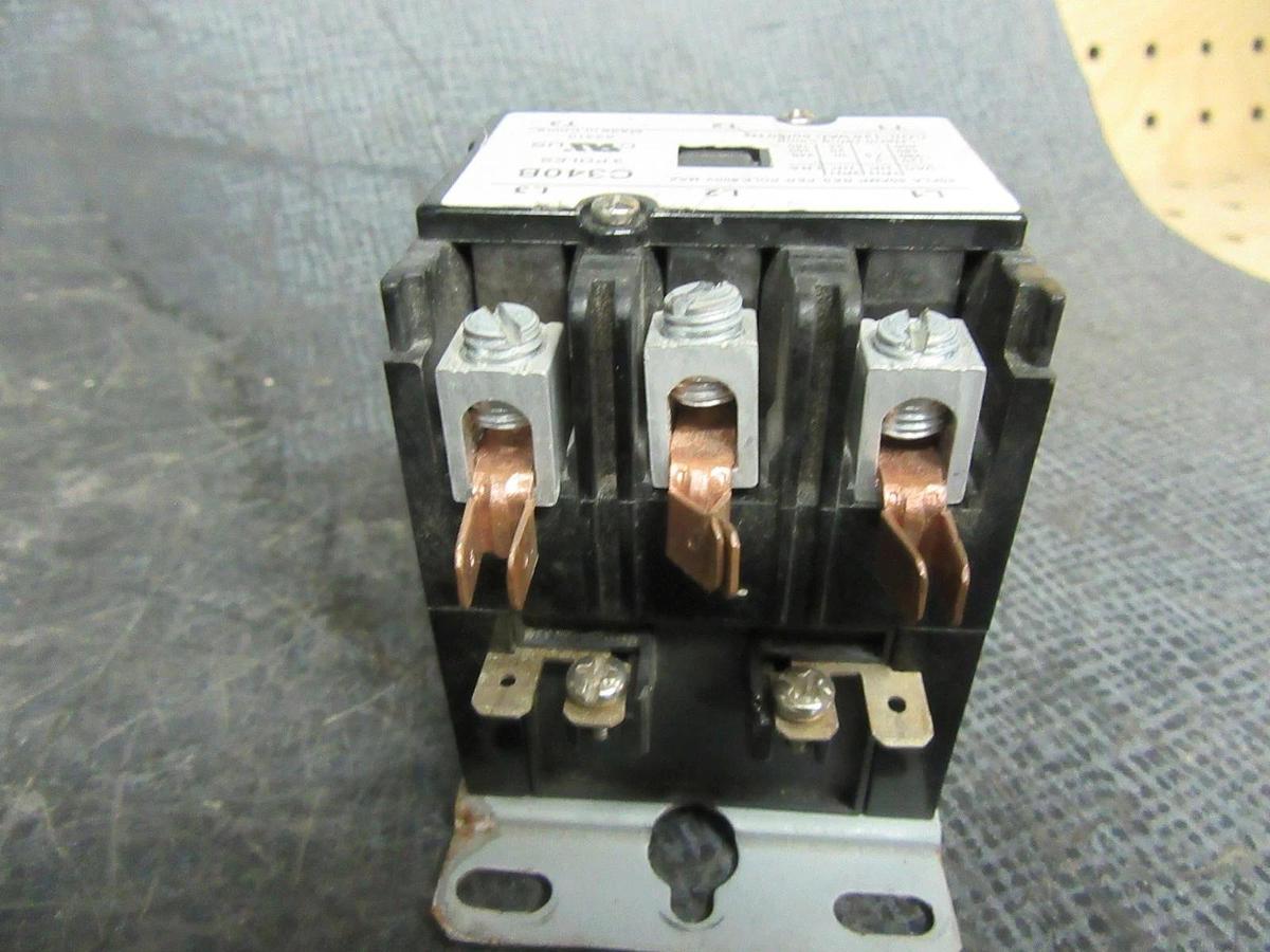 Used PACKARD CONTACTOR C340B 600V 40A 50A/RES **WARRANTY INCLUDED**