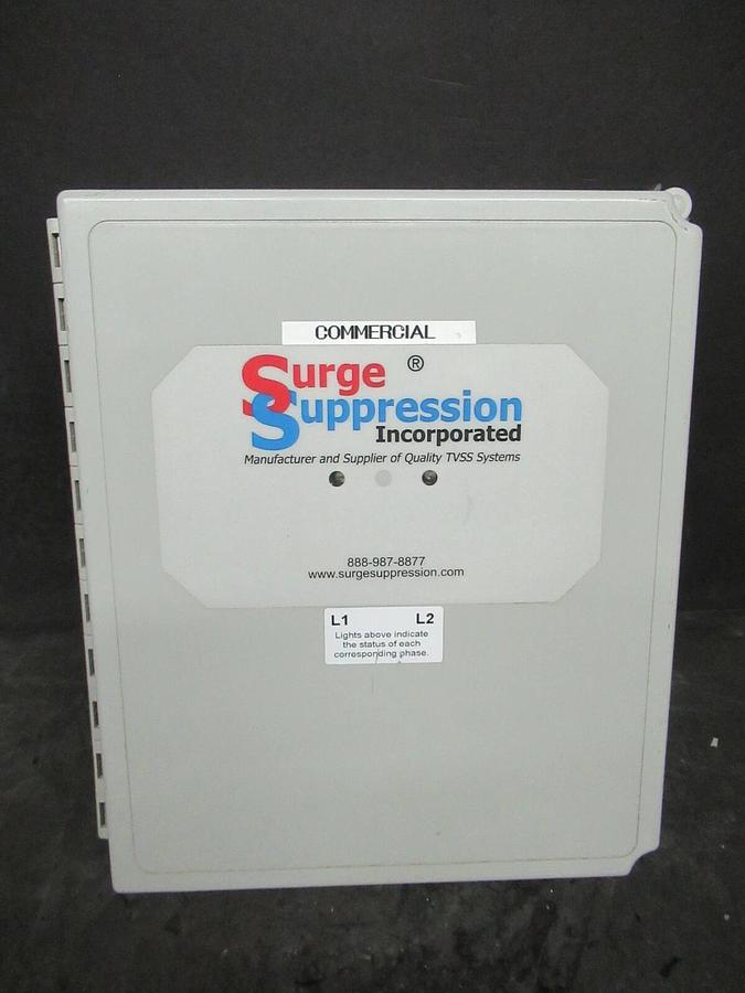 Used SURGE SUPRESSION INC. MP1S1-PR 120 /240 VAC SUPRESSOR SINGLE SPLIT PHASE 4X ENCL