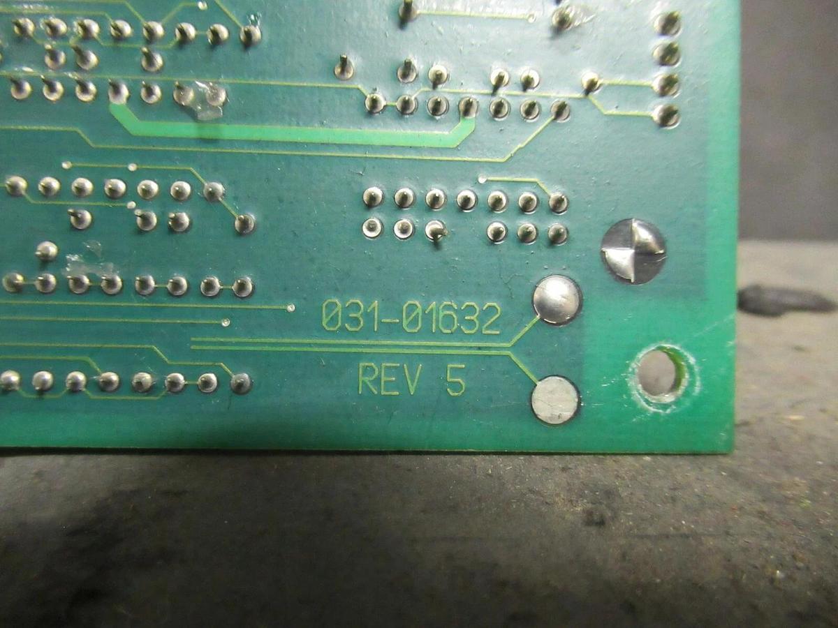 Used YORK JOHNSON CONTROLS FILTER LOGIC CIRCUIT BOARD 031-01632-012 REV N 031-01632