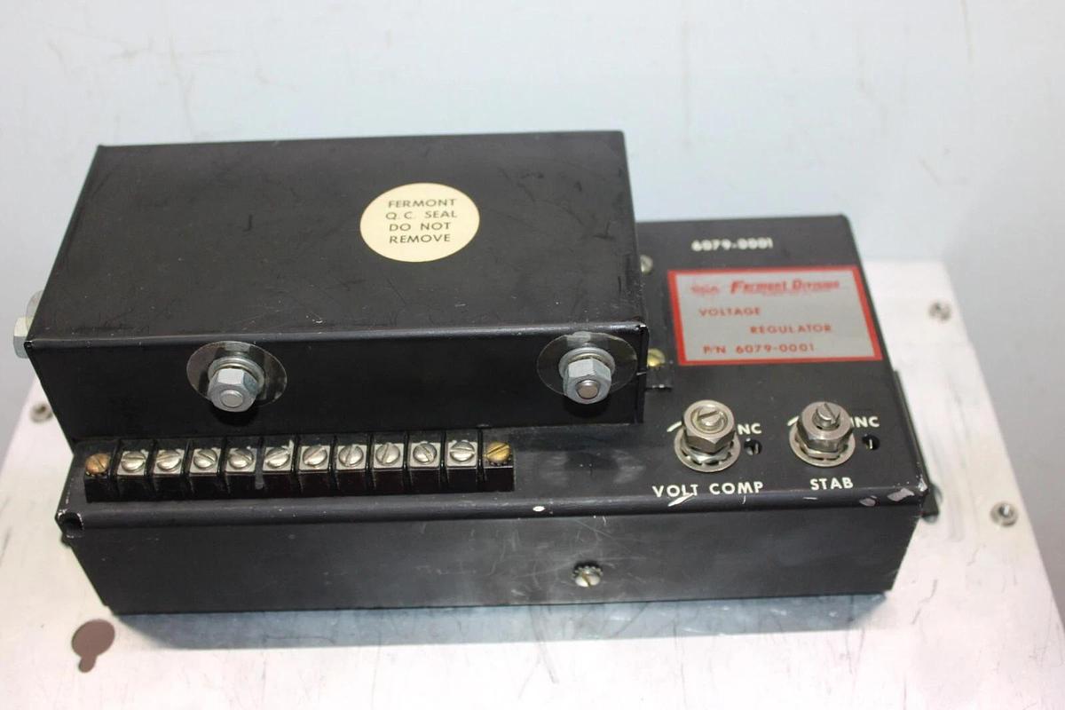 Used DCA VOLTAGE REGULATOR 6079-0001 **WARRANTY INCLUDED**