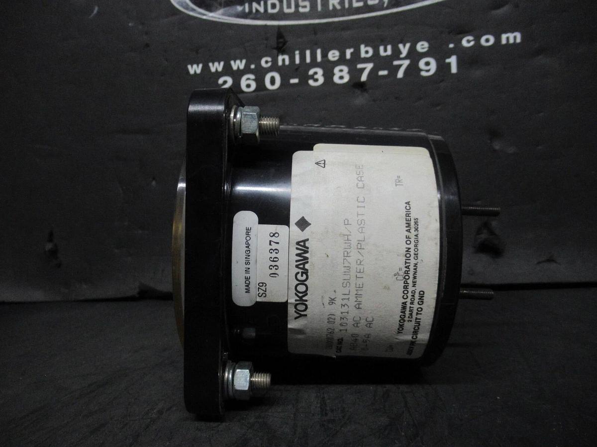 Used YOKOGAWA AC AMMETER 103131LSUW7RWH/P 8000 AC AMPERES MAX **WARRANTY INCLUDED**