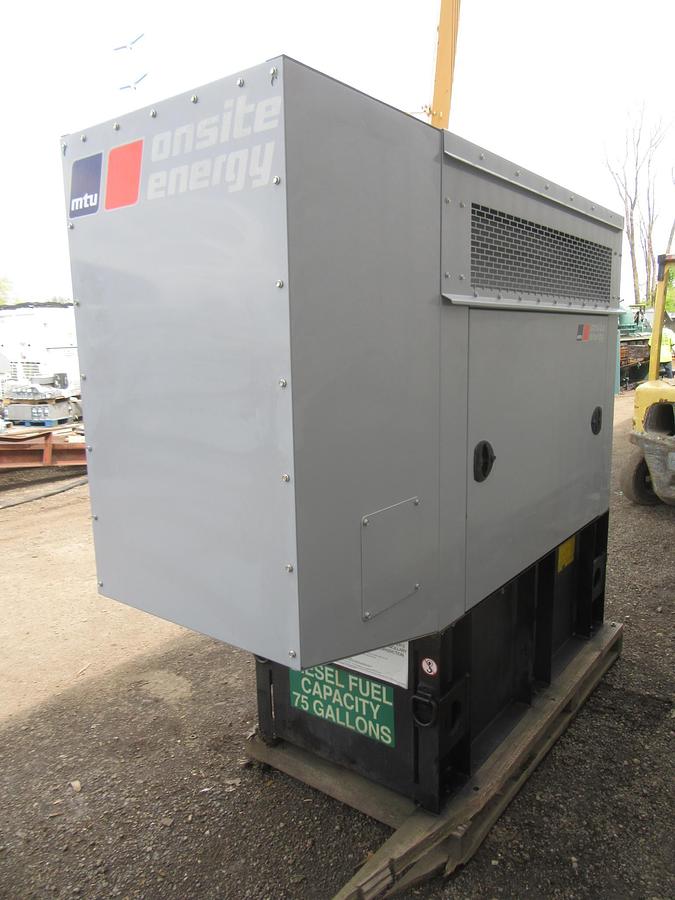 Used 20 KW DIESEL GENERATOR MTU 120/240 V 4LE1 ISUZU SOUND ENCLOSED 48 HRS  VIDEO