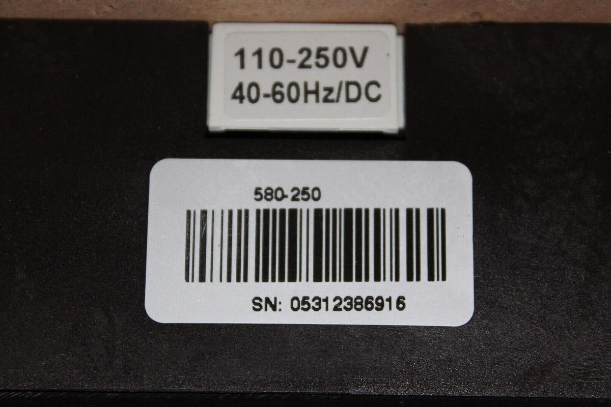 Used EATON VACUUM CONTACTOR DIL-M580 XTCE580N 600 VOLT 980 AMP 600 HP COIL: 110-240V