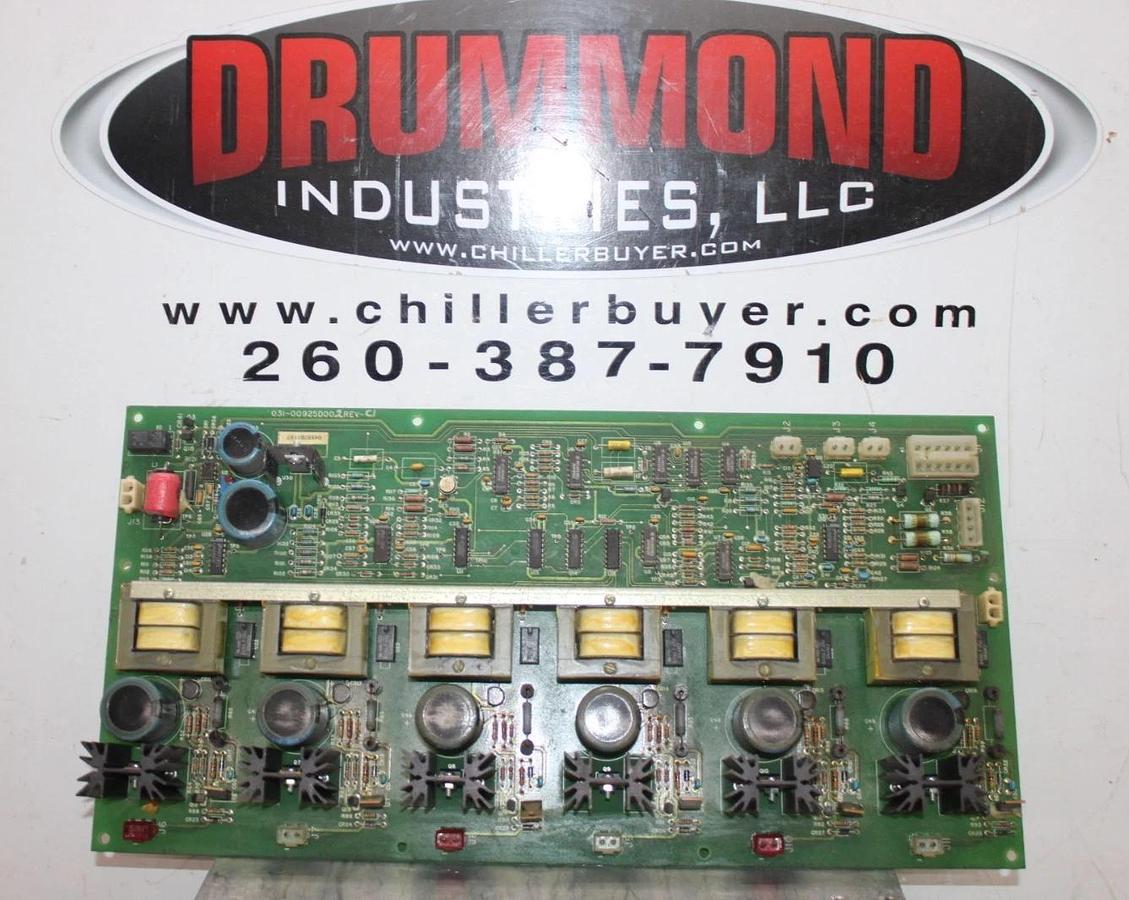 Used YORK CHILLER STARTER CIRCUIT BOARD 031-00925D002 REV. C1 **WARRANTY**