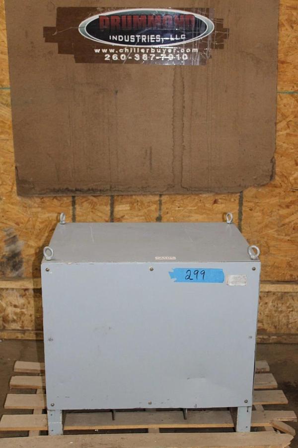 Used 40 kVA TRANSFORMER HC 3-PHASE 50/60 HZ 550/230 VOLT **WARRANTY INCLUDED**