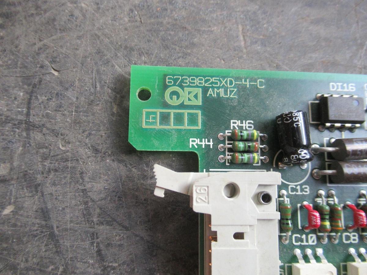 Used MERLIN GERIN CIRCUIT BOARD 6739825XD-4-C **WARRANTY INCLUDED**
