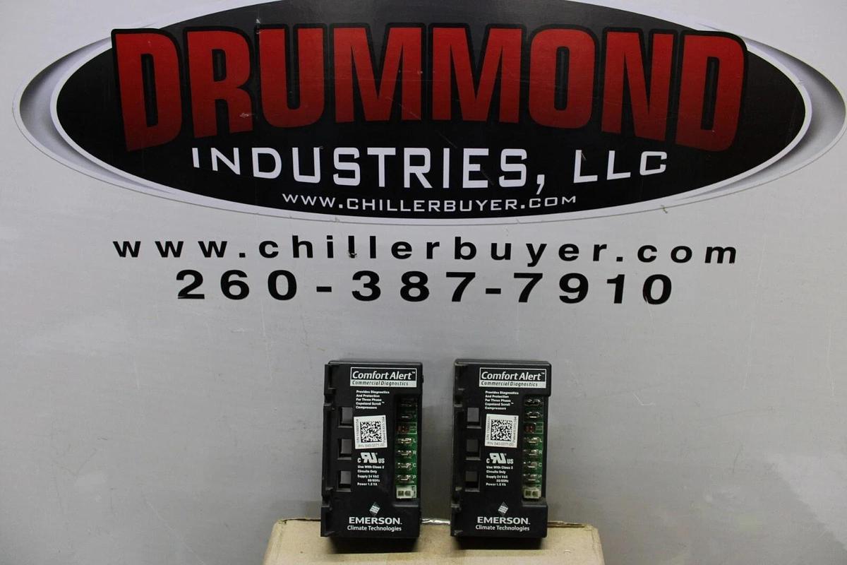Used EMERSON COMFORT ALERT COMPRESSOR DIAGNOSTIC MODULE 543-0071-00 24 VAC 1.5 VA
