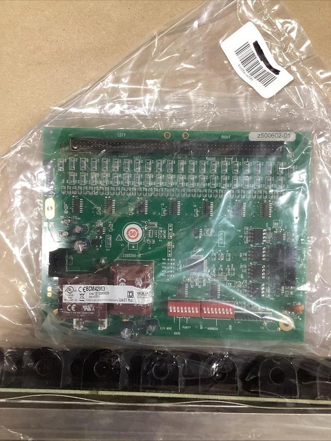 Used MERLIN GERIN CIRCUIT BOARD ASSEMBLY MODEL: COJO 6761282 & MOJO 6761259XD-4G