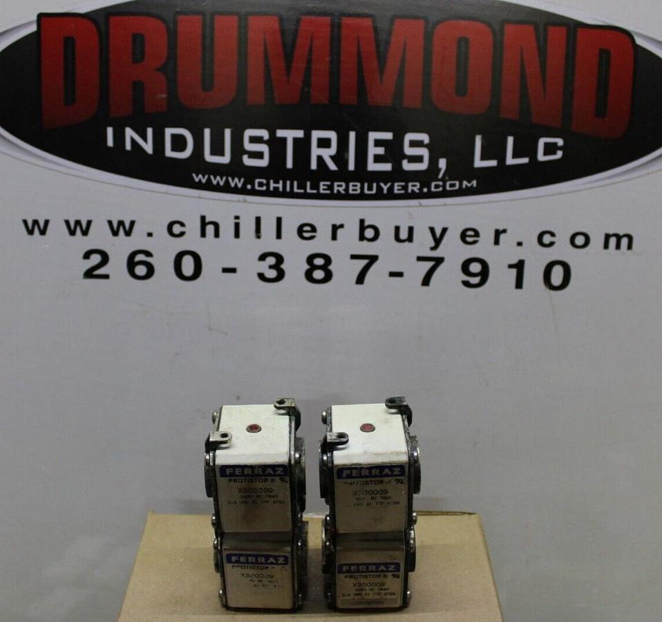 Used LOT OF 2 FERRAZ PROTISTOR FUSE X300009 660 VAC 700 AMP **WARRANTY**