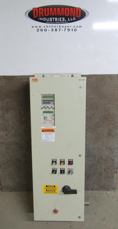 Used ABB VARIABLE SPEED DRIVE H5010154N0P2BAFT00 480 VAC 15 HP 3-PHASE ACH-500