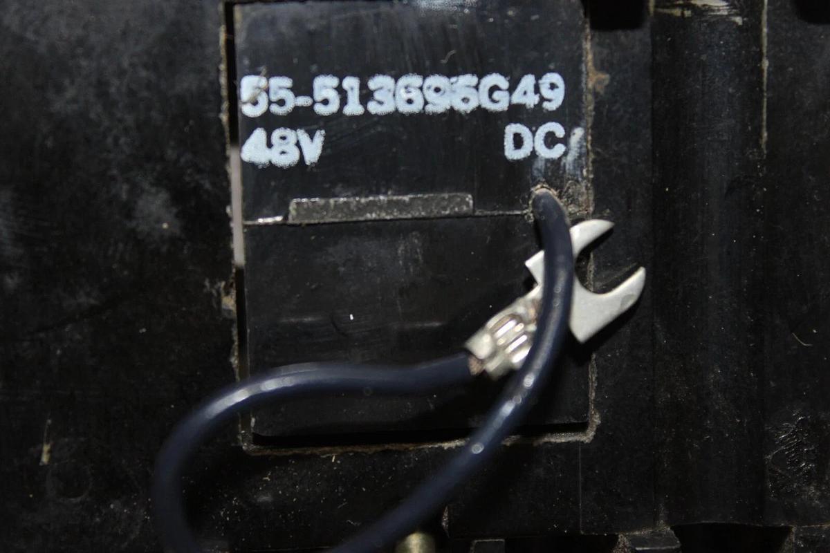 Used GENERAL ELECTRIC INDUSTRIAL RELAY CR120-BD083 COIL: 48 VDC **WARRANTY**