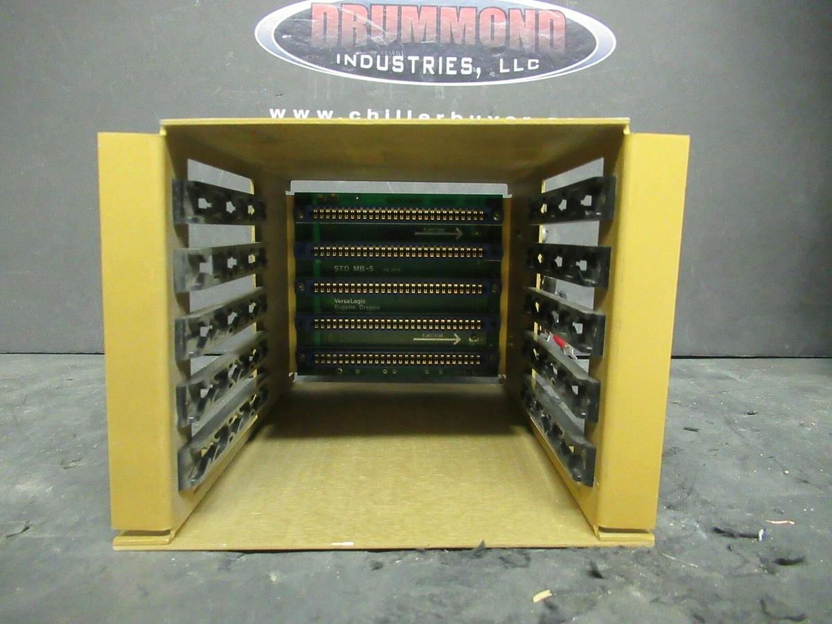 Used VERSALOGIC 5 SLOT CHASIS W/ STD MB5 / 2476 **WARRANTY INCLUDED**