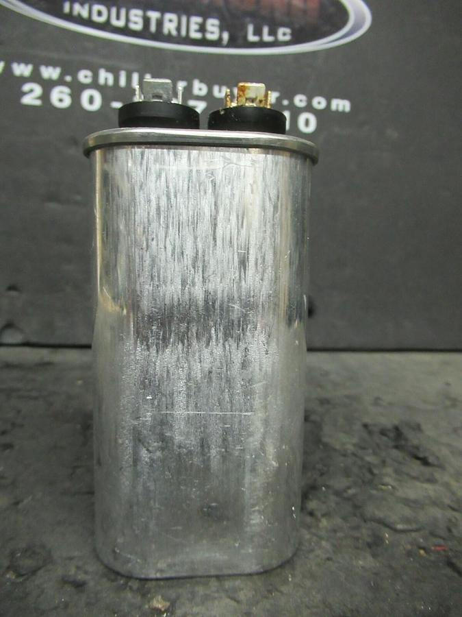 Used GENTEQ NON PCB CAPACITOR 10 uF 97F8059 370 VAC ELECTROLYTIC GENERAL ELECTRIC