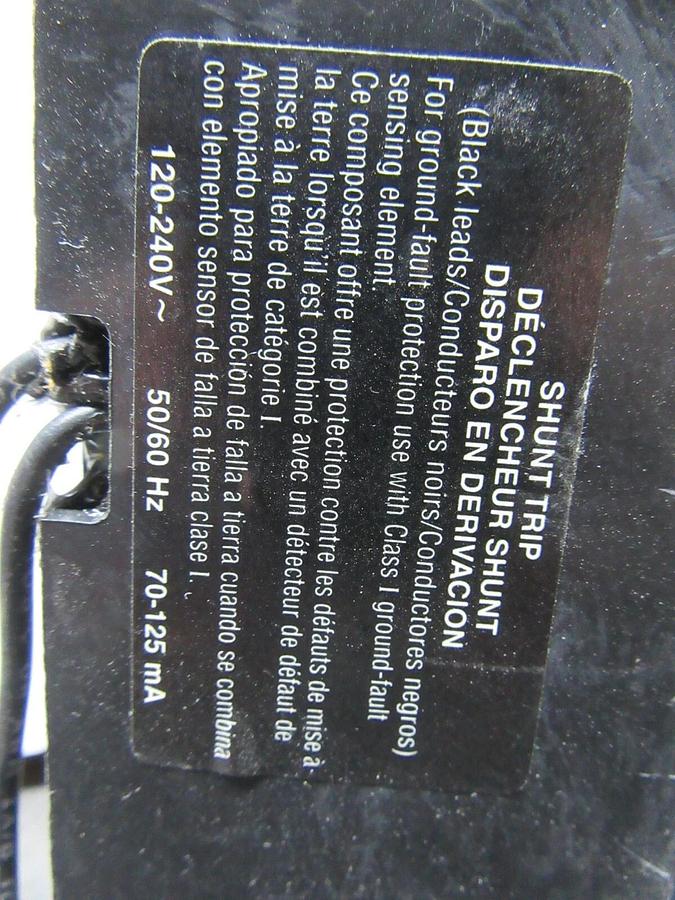 Used SQUARE D I-LINE CIRCUIT BREAKER KC34200CBA1021 200 AMP 480 VAC W/ SHUNT TRIP