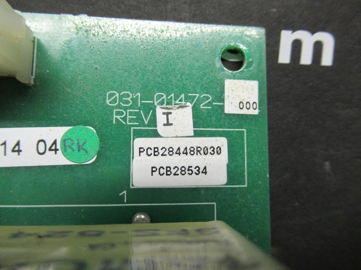 Used YORK CHILLER BOARD 031-01472-000 REV I SCR TRIGGER BOARD