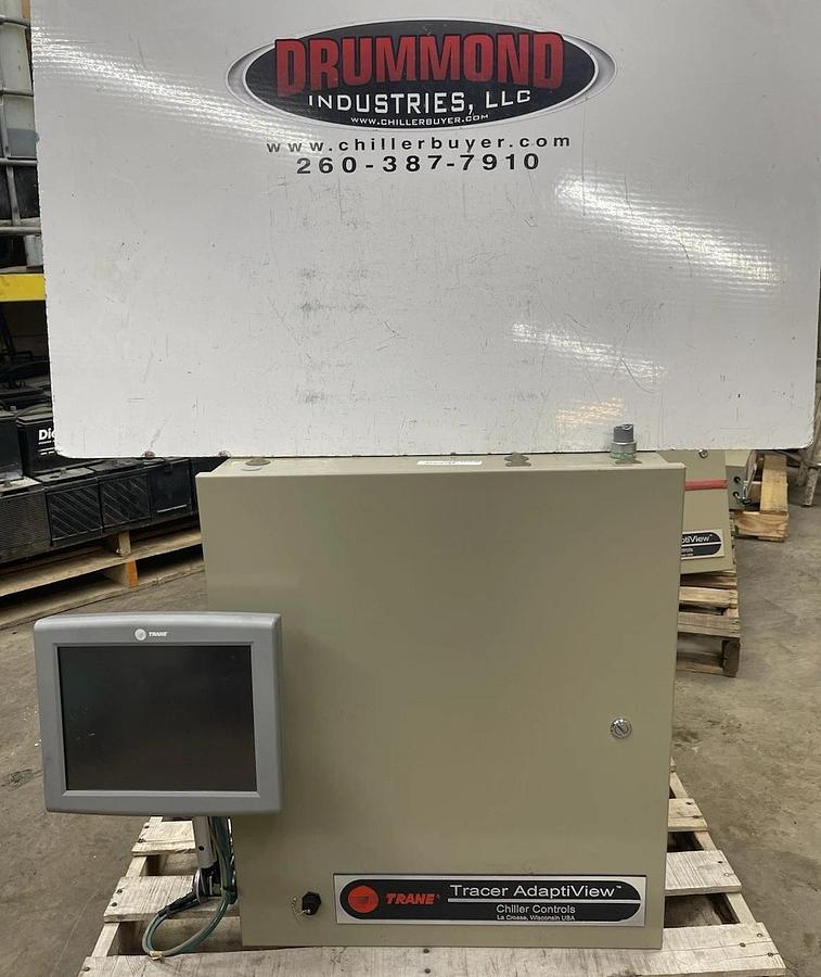 Used TRANE RETROFIT TRACER ADAPTIVIEW CHILLER CONTROL CVHE320 W/ TOUCHSCREEN DISPLAY