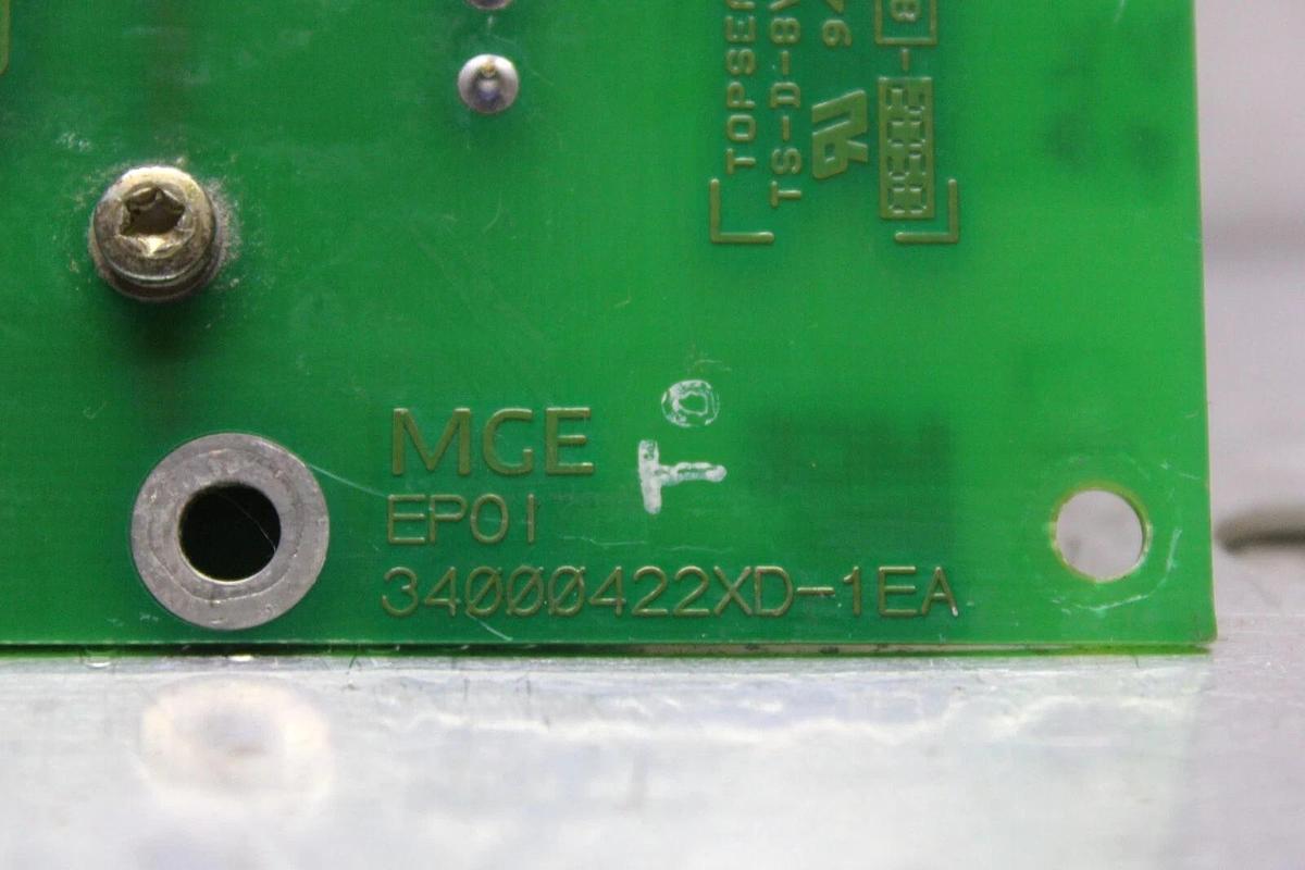 Used MGE SYSTEMS EPOI CIRCUIT BOARD 34000422XD-2EA **WARRANTY INCLUDED**