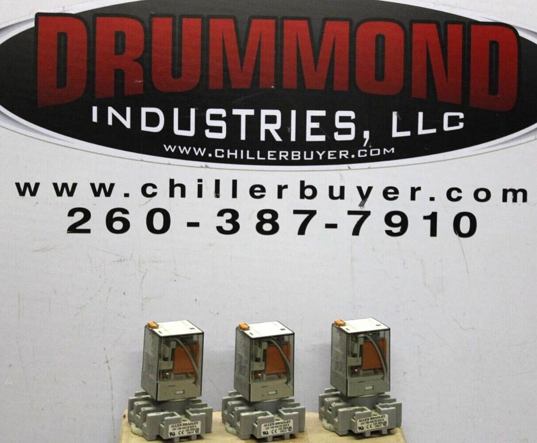 Used LOT OF 3 ALLEN-BRADLEY RELAY 700-HA33A1-3 120 VAC 10 AMP **WARRANTY**