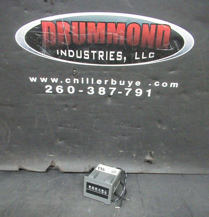 Used REDINGTON ELAPSED TIME INDICATOR SR26-4816 115 VAC 3.5 VA **WARRANTY INCLUDED**