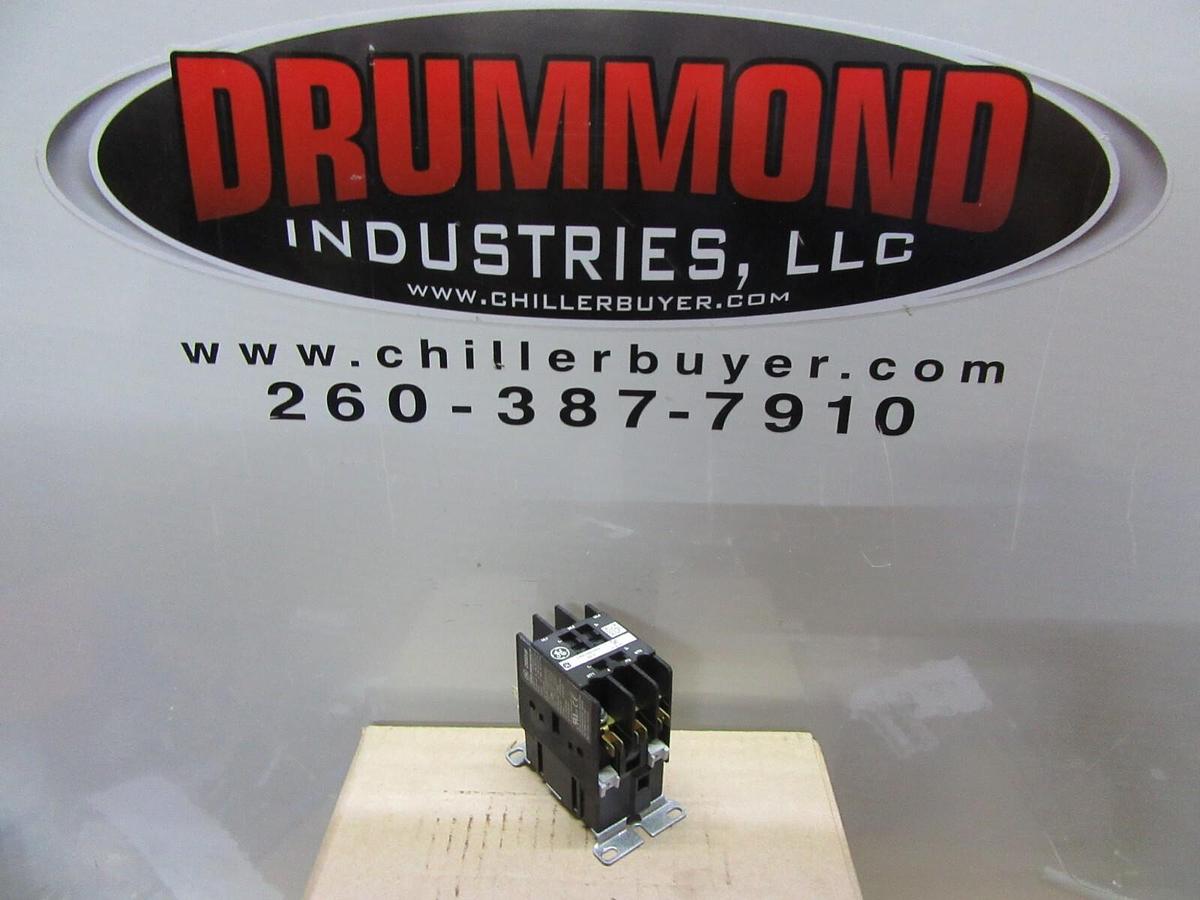 Used GE CONTACTOR CR453AB3AAA 25 AMP 600 VAC 3-POLE 3-PHASE COIL: 120 VAC