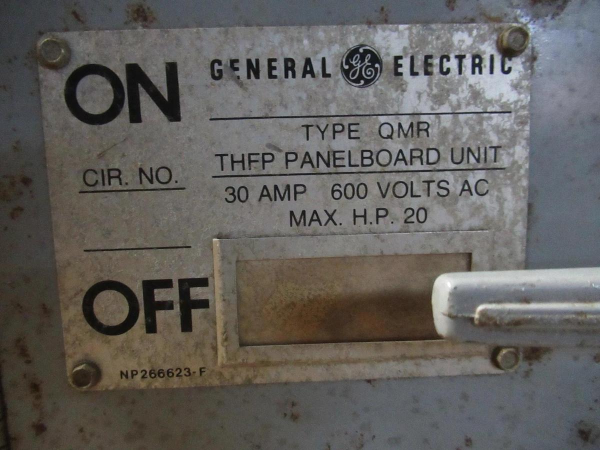 Used GENERAL ELECTRIC DISCONNECT THFP361L 600V 3 PHASE 30A TYPE 1 20HP **WARRANTY**