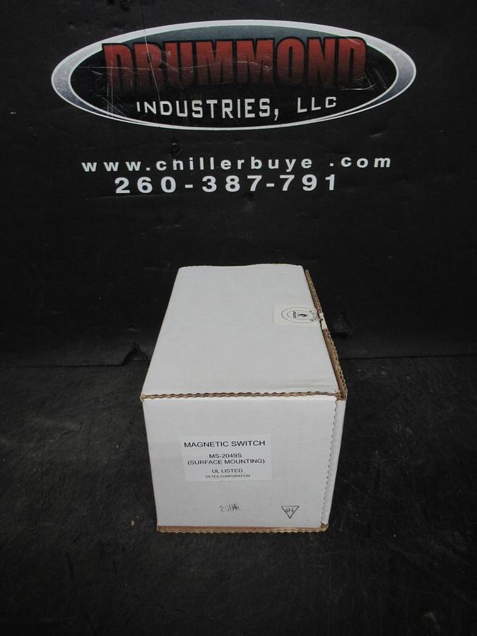 NEW IN BOX DETEX MAGNETIC SWITCH MS-2409S FOR EXIT ALARMS **WARRANTY INCLUDED**