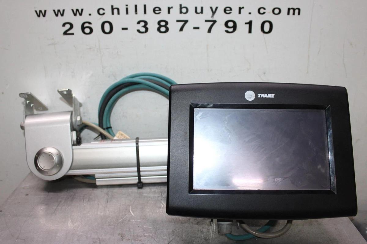 Used TRANE CHILLER DISPLAY AND CONTROL X13760335-01 REV. T 24 VOLT 0.9 AMP