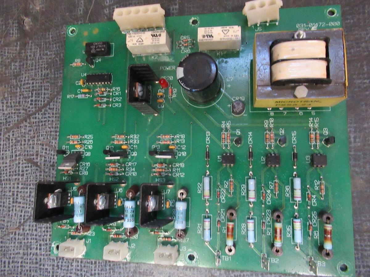 Used YORK 031-03479-000 REV F SCR TRIGGER CIRCUIT BOARD **WARRANTY**