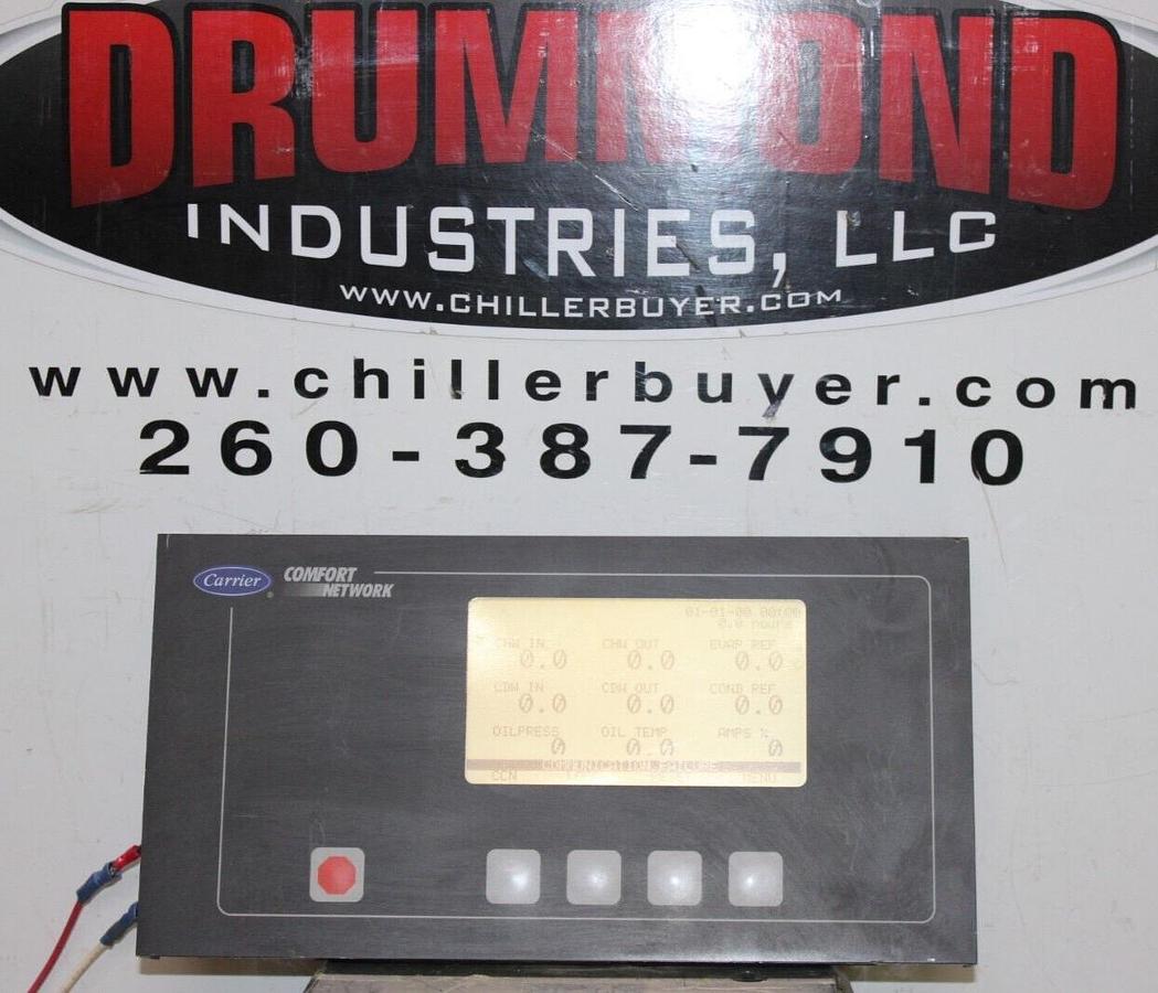 Used CARRIER COMFORT NETWORK CHILLER DISPLAY CEPL130230-01 CESO130036-00