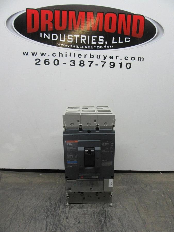Used MERLIN GERIN COMPACT CIRCUIT BREAKER NSJ400L 160/400 AMP 600 VOLT 3-POLE 3-PHASE