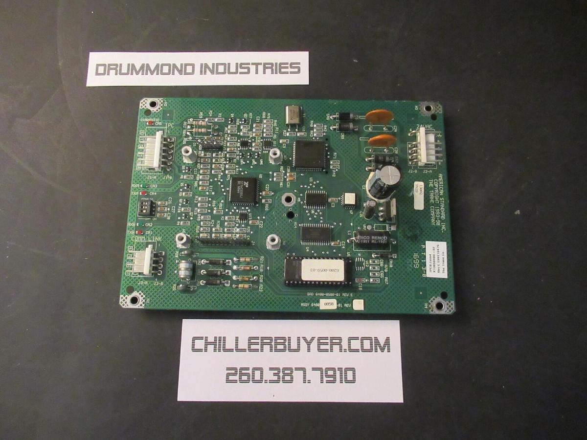 Used TRANE CIRCUIT BOARD 6400-0858-01 REV E **WARRANTY INCLUDED**