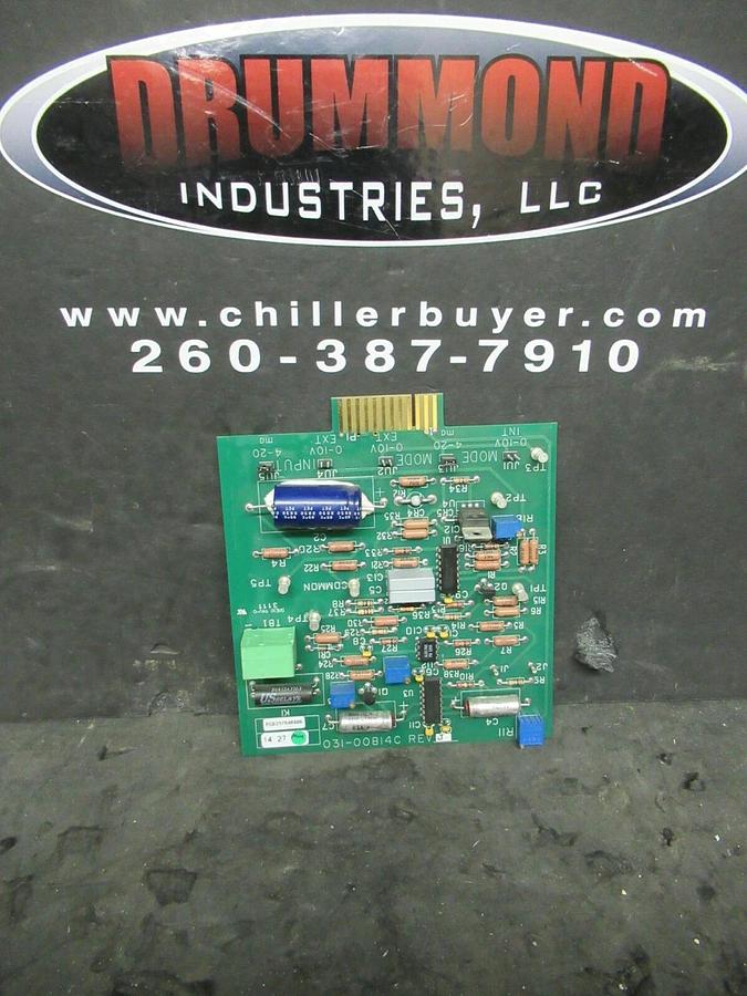 Used YORK CHILLER CIRCUIT BOARD MODEL: 031-00814C REV J  *WARRANTY *