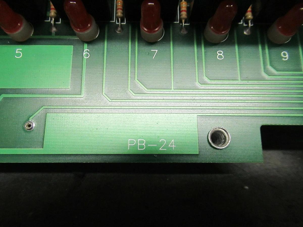 Used CROUZET CORP. 24 SLOT CHILLER RELAY BOARD 57-560/A PB-24 **WARRANTY!**