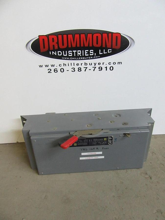 Used SQUARE D QMB PANELBOARD SWITCH QMB-364 200 AMP 600 VOLT 3-POLE 150 HP