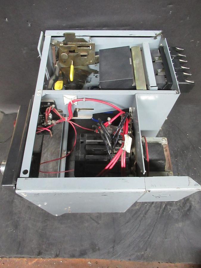Used SQUARE D MCC MOTOR CONTROL STARTER 12" MODEL 5 W/ NEMA SIZE 1 8536SCO3 10 HP