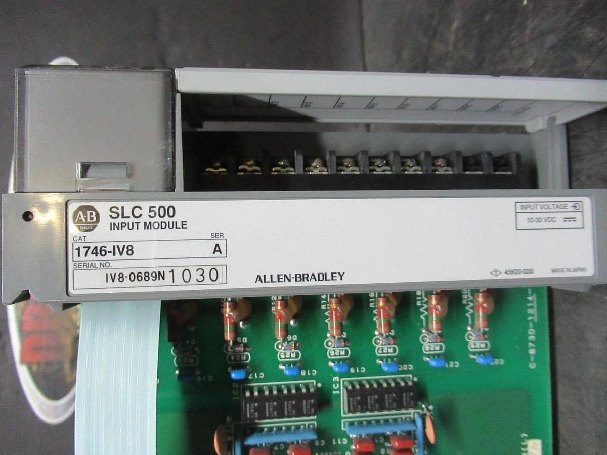 ALLEN BRADLEY SLC-500 INPUT MODULE 1746-IV8 SER. A *NEW SURPLUS*
