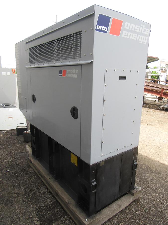 Used 20 KW DIESEL GENERATOR MTU 120/240 V 4LE1 ISUZU SOUND ENCLOSED 48 HRS  VIDEO