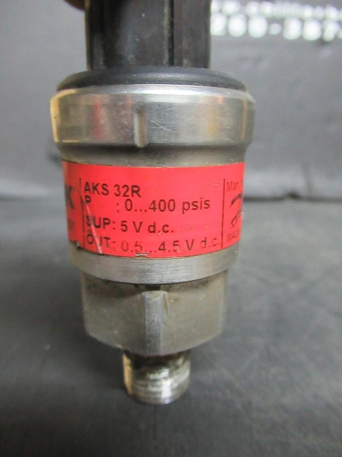 Used YORK DANFOSS PRESSURE TRANSDUCER 025-29139-001 400 PSIS 5 VDC **WARRANTY**