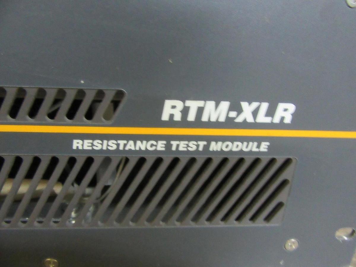 Used ALBERCORP RTM-XLR RESISTANCE TEST MODULE 1002-262 x6 DCM x11 LOAD CONNECTIONS