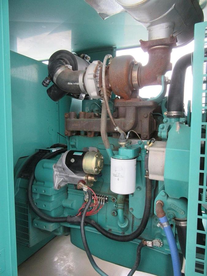 Used 40 KW 50 KW DIESEL GENERATOR CUMMINS 120/240V B3.9-G1 RECONNECTABLE VIDEO