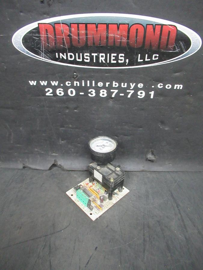 Used KMC ELECTRONIC PNEUMATIC TRANSDUCER 870-612-01 3-15 PSI W/ GAUGE **WARRANTY**